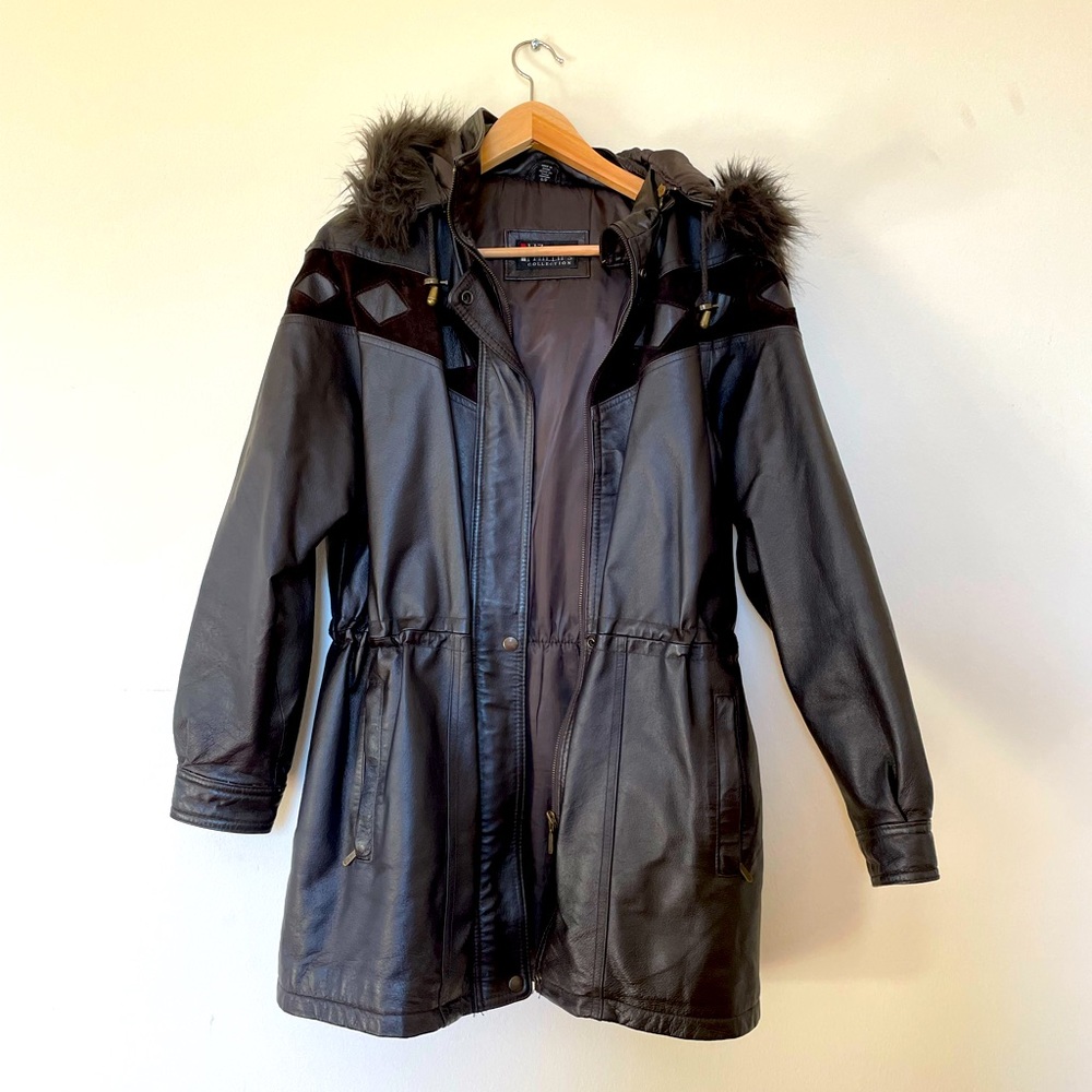 90s Women’s 100% Leather Jacket